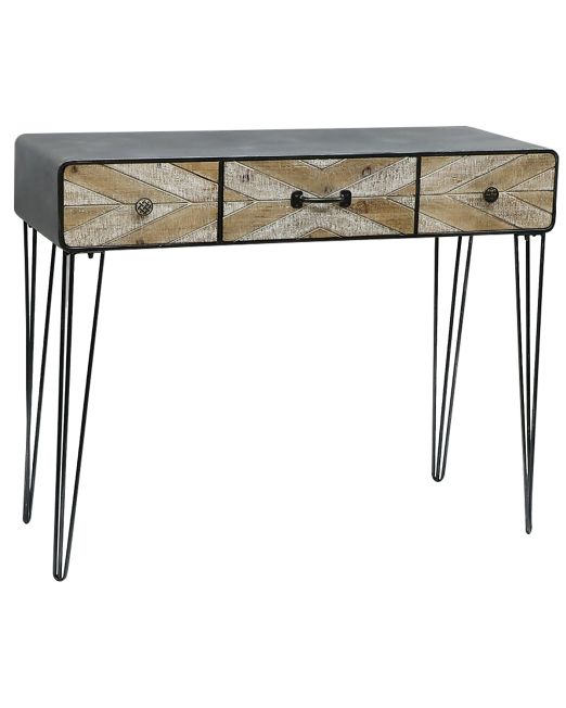 980843 Console Industrial Parquet