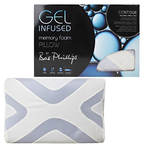 Bas Phillips Gel Infused Memory Foam 