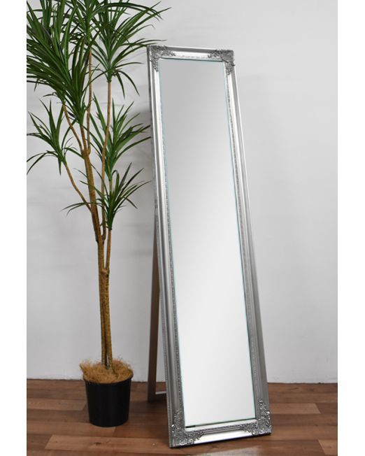 850151 Antique Silver Mirror