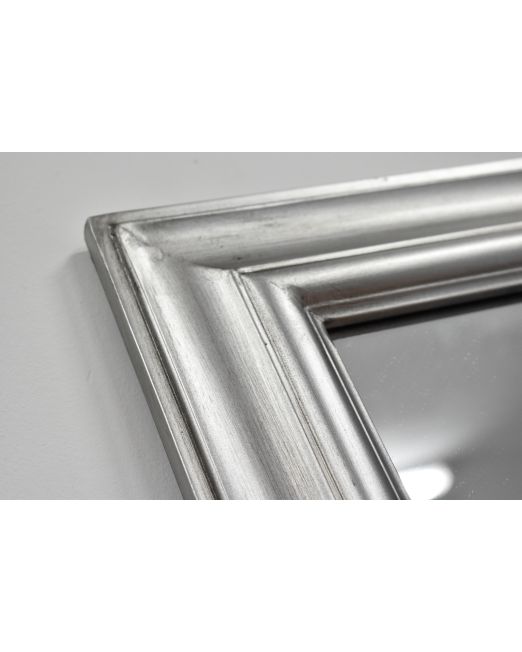 850153 Plain Profile Antique Silver Mirror (1)