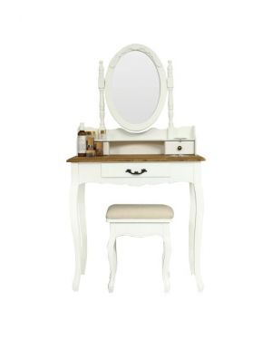 Dressing Table with Mirror & Stool