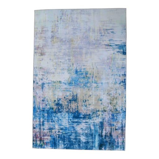 Venice Mat Distress Blue 50x80cm Digital Print
