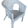 SLF Rattan Chair White
