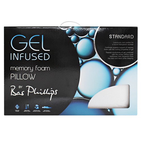 bas phillips airflex memory foam standard pillow