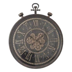 Clock Antique Dark Face 60cm