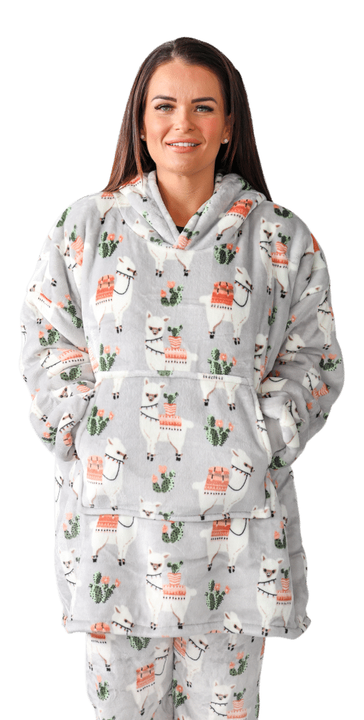 Casa Rosso Panda Hoodie Llama - Image 3