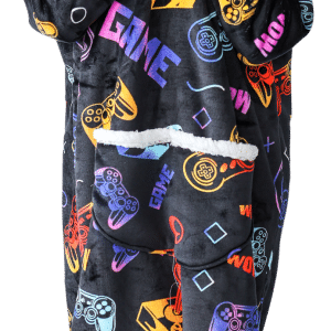 Casa Rosso Jumbo Hoodie Black Gamer