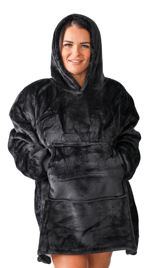 Casa Rosso Hoodie Black
