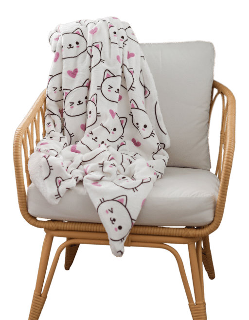 Casa Rosso Panda Throw Kitty Whiskers