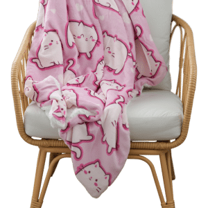 Casa Rosso Panda Throw Puss Cat