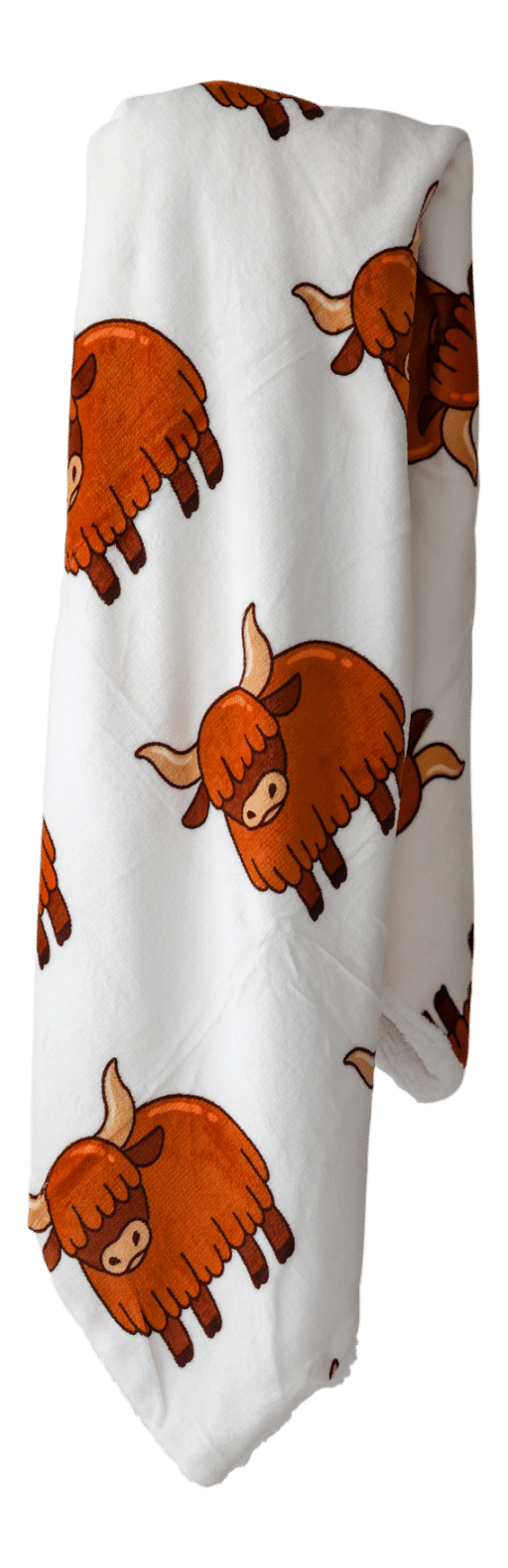 Casa Rosso Panda Throw Highland Cow - Image 2