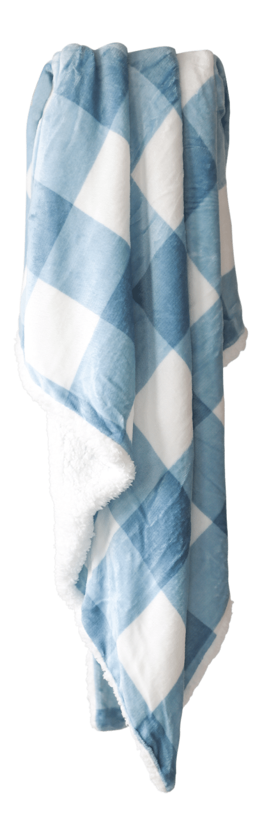 Casa Rosso Throw Surf Check Winter Blue