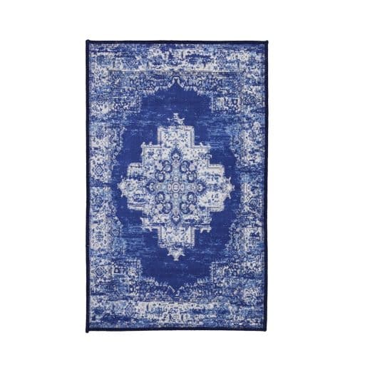 Casa Rosso Venice Mat Digital Print Navy 50x80cm