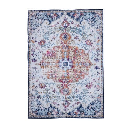 Casa Rosso Venice Rug Digital Print Red Distress 200x300cm .00
