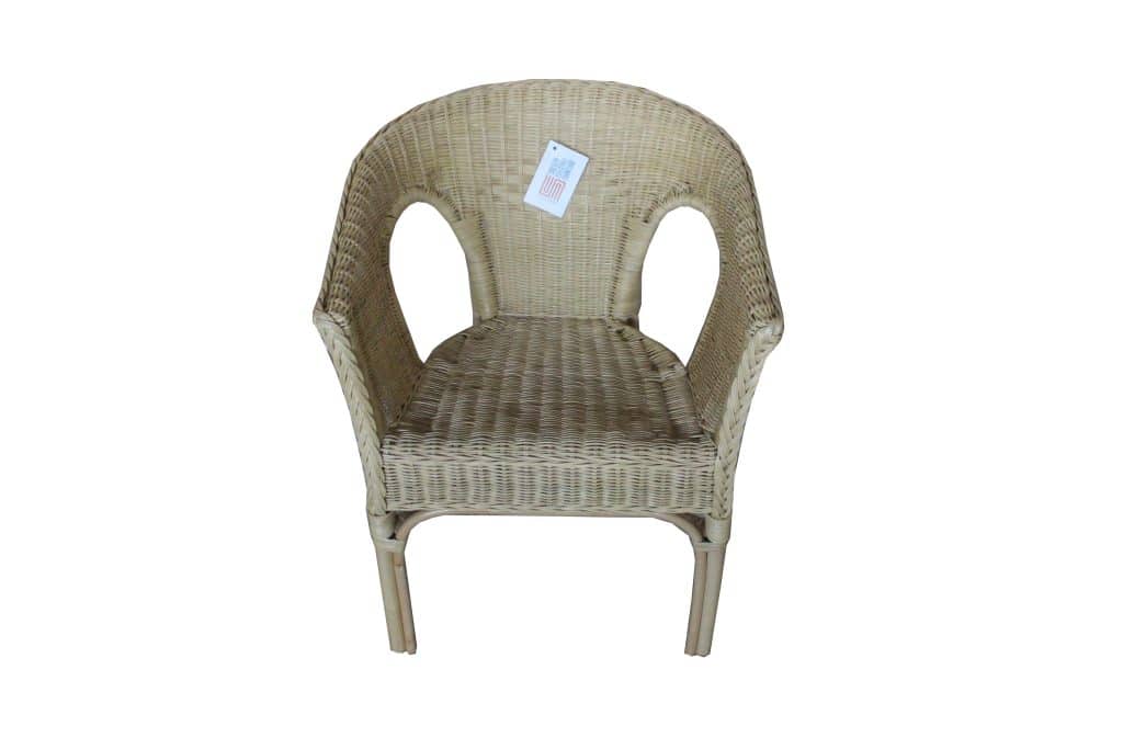 White wicker sales chair dunelm