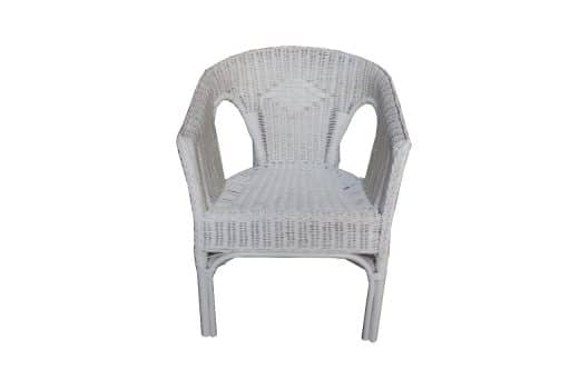 White cane chair online