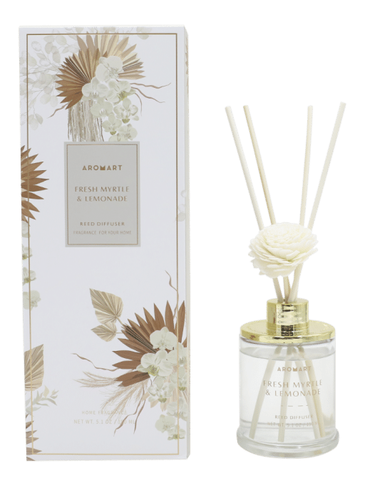 Aromart Diffuser Florals Gift Box Fresh Myrtle & Lemonade 150ML