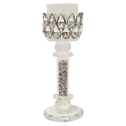 Crystal Candle Holder Large 27cm 