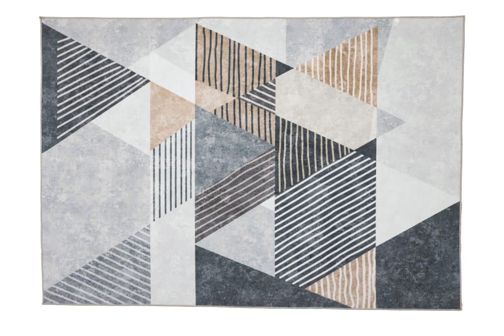 rug with abstract patterns