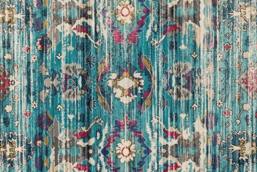 Casa Rosso Venice Mat Digital Print Blue Vintage 50x80cm - Image 3