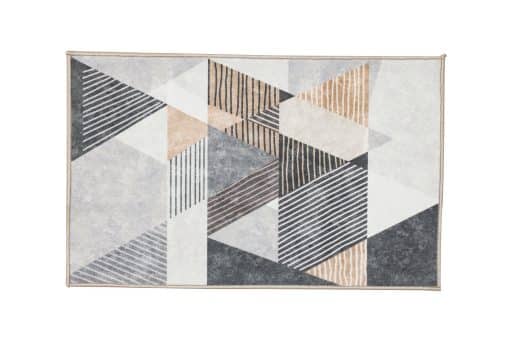 Casa Rosso Venice Mat Digital Print Grey Abstract 50x80cm