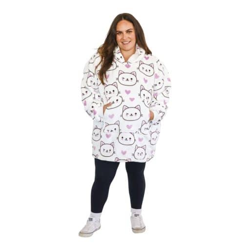 Casa Rosso Panda Kitty Whiskers Hoodie - Image 2
