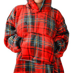 Casa Rosso Panda Flanno Hoodie