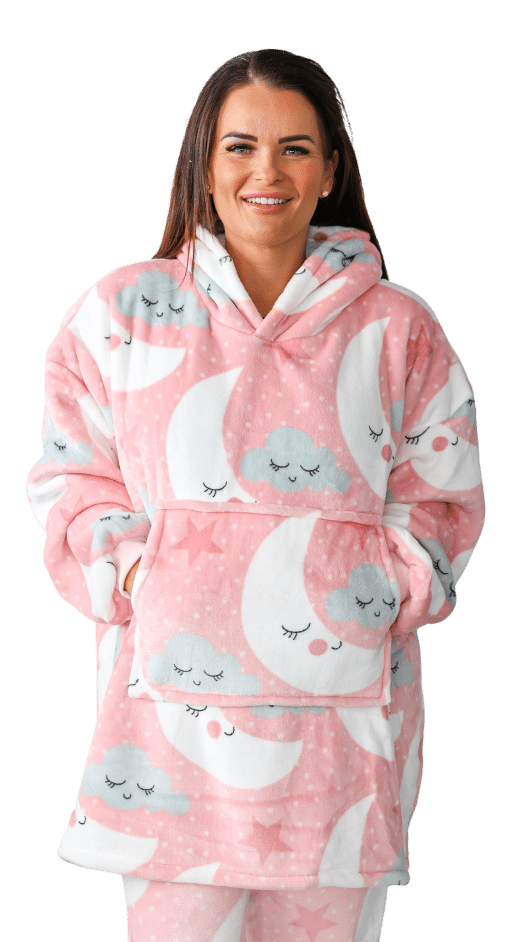 Casa Rosso Panda Moon & Cloud Hoodie - Image 2