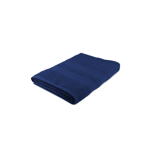 Terry Bath Sheet Denim 90x150cm - Image 2