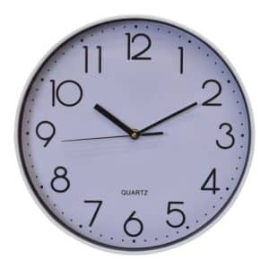 Everyday White Clock 30cm