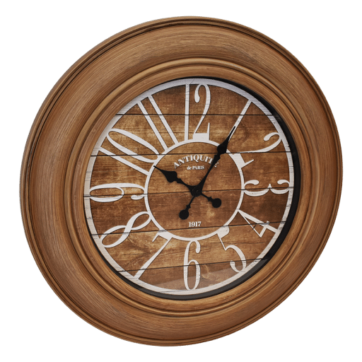 Clock Oak 76cm