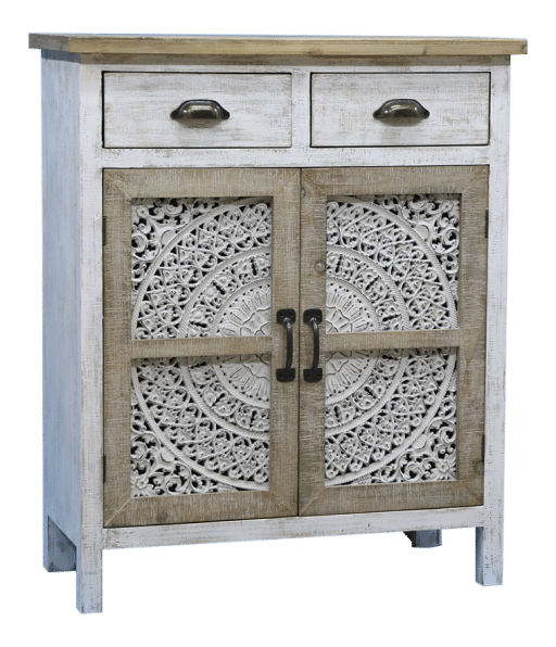 Cabinet Layla with Mandala Door 76X36X92.5CM