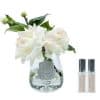 Cote Noire Tea Rose Bouquet In Pink Blush