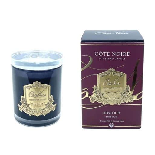 Cote Noire Soy Blend Candle 185g Rose Oud