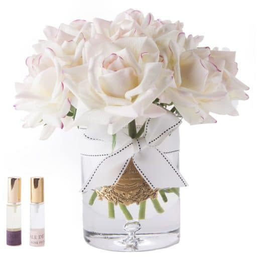 Cote Noire 12 Rose Bouquet In Pink Blush