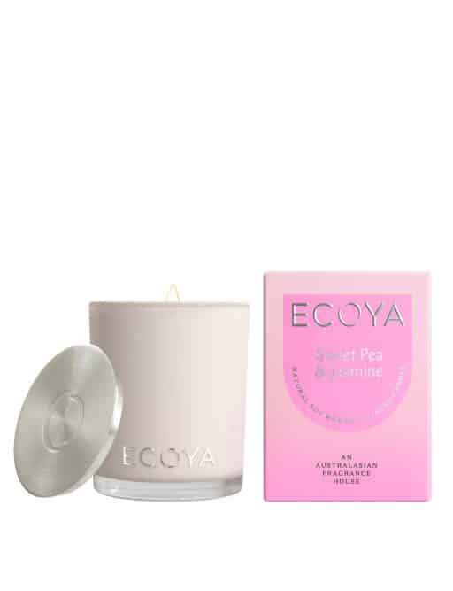 Ecoya Mini Candle 80G Sweet Pea & Jasmine