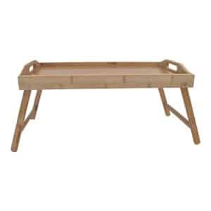 Bamboo Tray With Folding Legs 50x30cm