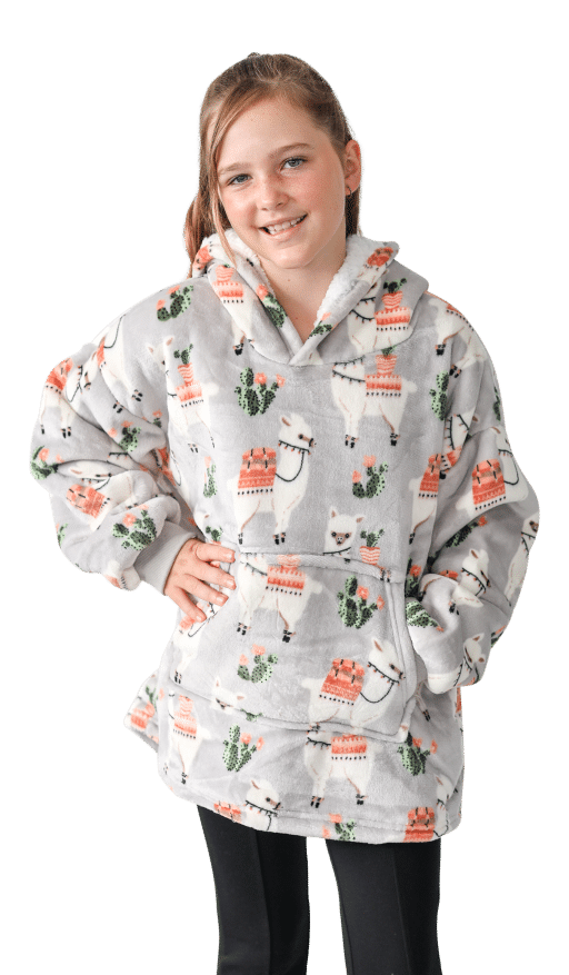 Casa Rosso Panda Kids Hoodie Llama - Image 2