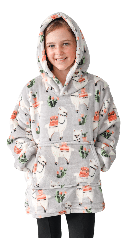 Casa Rosso Panda Kids Hoodie Llama