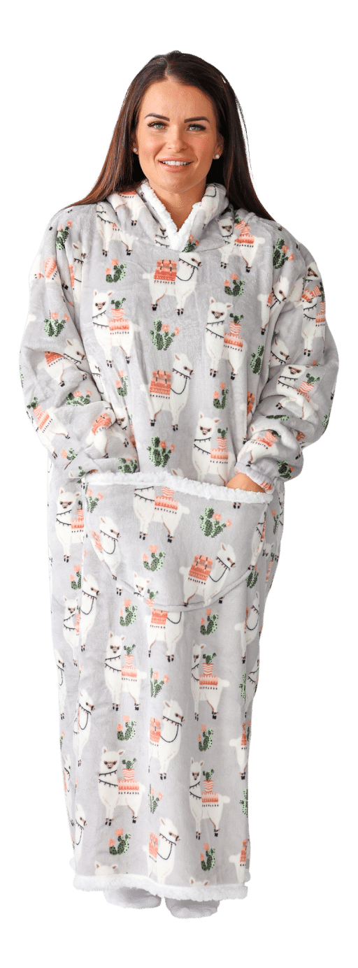 Casa Rosso Panda Llama Jumbo Hoodie - Image 2