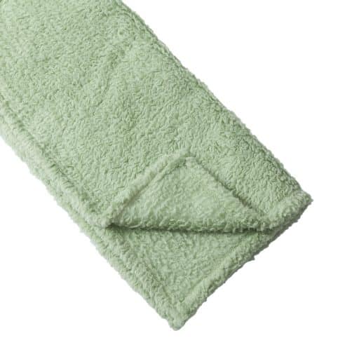 Casa Rosso Sherpa Throw Sage Green 127x152cm - Image 2