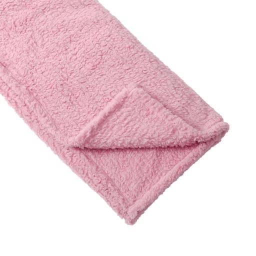 Casa Rosso Sherpa Throw Light Mauve 127x152cm - Image 2