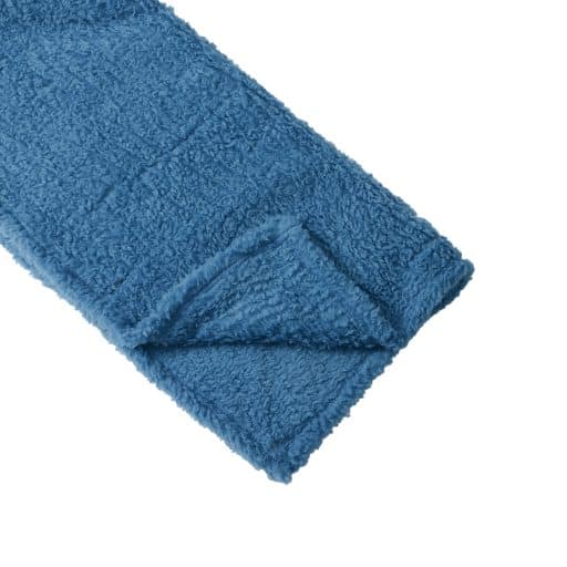 Casa Rosso Sherpa Throw Blue Sapphire 127x152cm - Image 2
