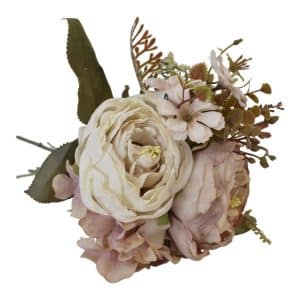 Peony & Hydrangea Bunch 30cm