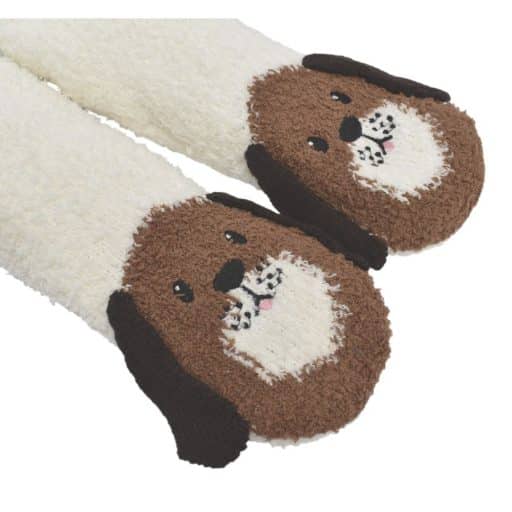 Knitted Animal Slipper Socks - Image 4