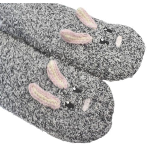 Knitted Animal Slipper Socks - Image 5