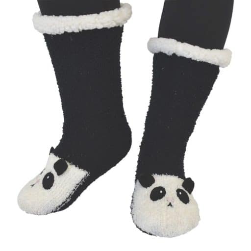 Knitted Animal Slipper Socks