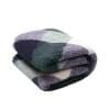 CR Sherpa Throw Check Olive - Image 2