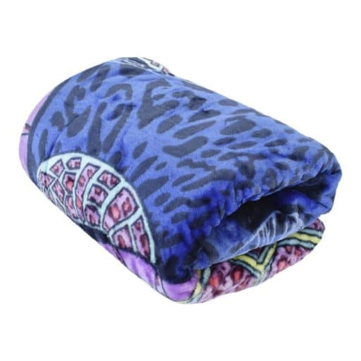 Casa Rosso Mink Blanket Turtle Deep Sea QB 200x240cm - Image 2