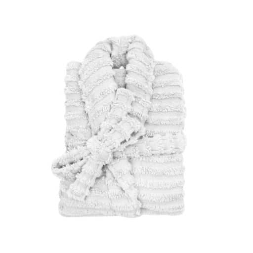 Bas Phillips Haven Bathrobe in Off White L/XL
